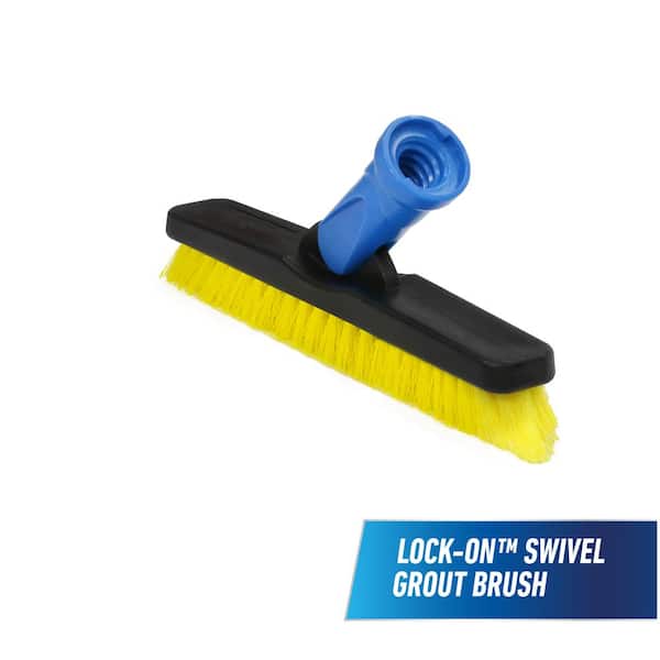 Anvil Large Soft Grip Scrub Brush 410-161-0111 - The Home Depot