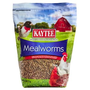 32 oz. Wild Bird and Poultry Dried Mealworms Insect Bird Seed