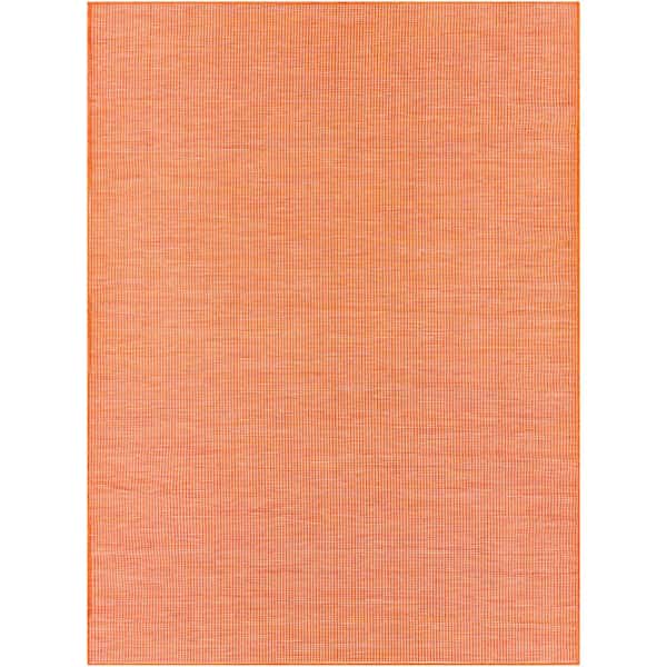 Artistic Weavers Zalie Orange 3 ft. x 7 ft. Indoor/Outdoor Area Rug