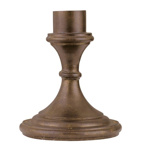 Livex Lighting Providence Moroccan Gold Outdoor Pier Mount Adaptor