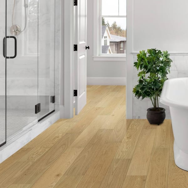 Sure Sand Natural Oak 6 5 Mm T X, Waterproof Hardwood Flooring Home Depot