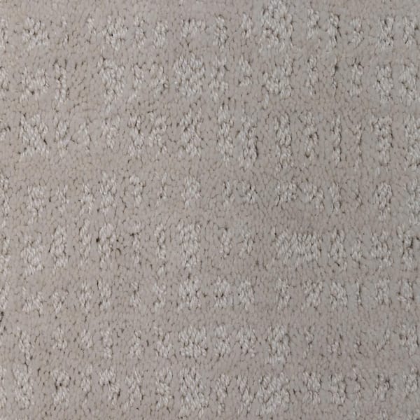 TrafficMaster 8 in. x  8 in. Pattern Carpet Sample - Wandering Scout -Color Acorn