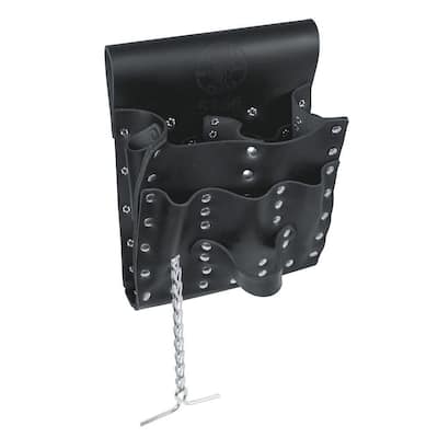 Leather 7-Pocket Tool Pouch