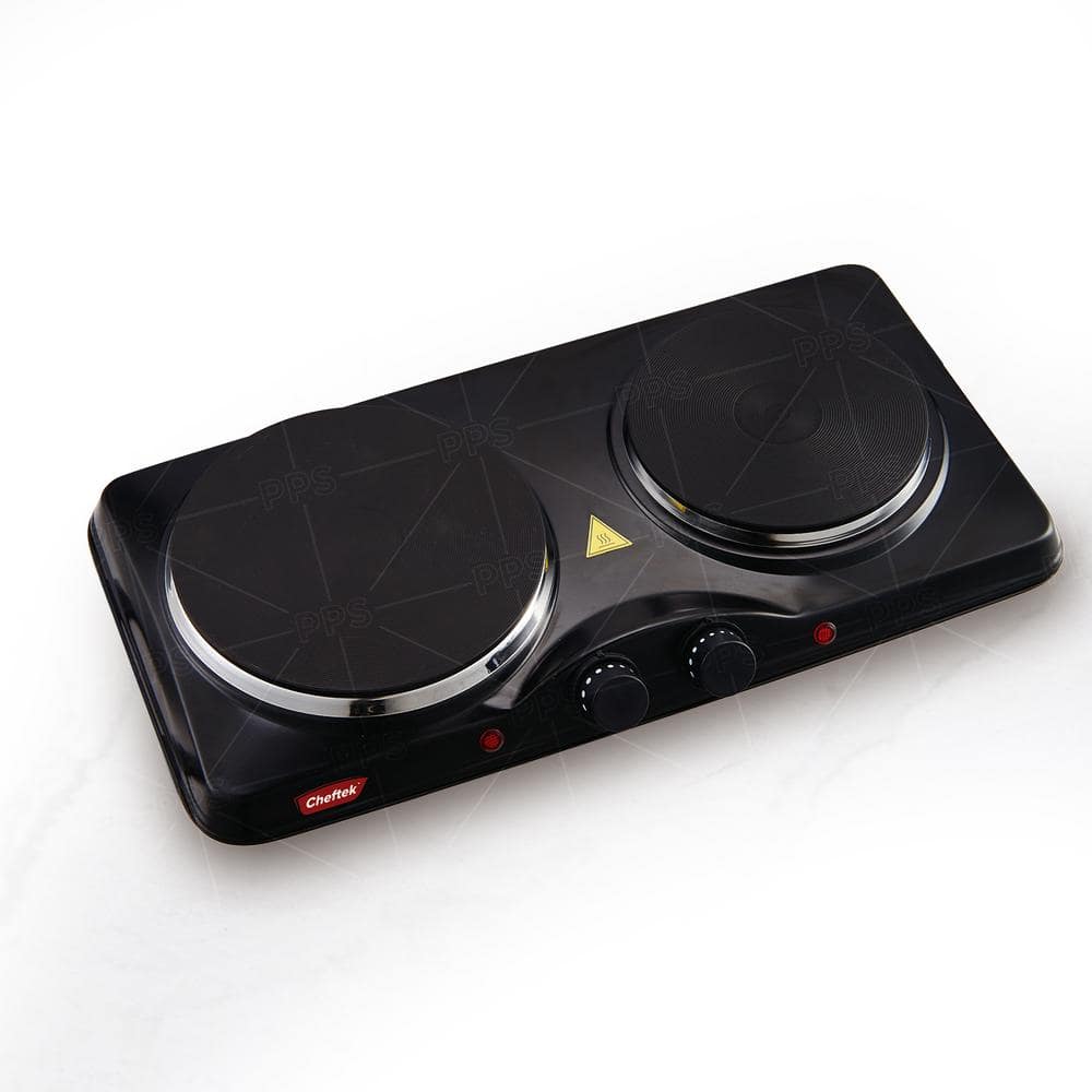 PLUMBFLEX 6 in. and 7.5 in. Dual Electric Stove Cooktop Plates 1700 ...