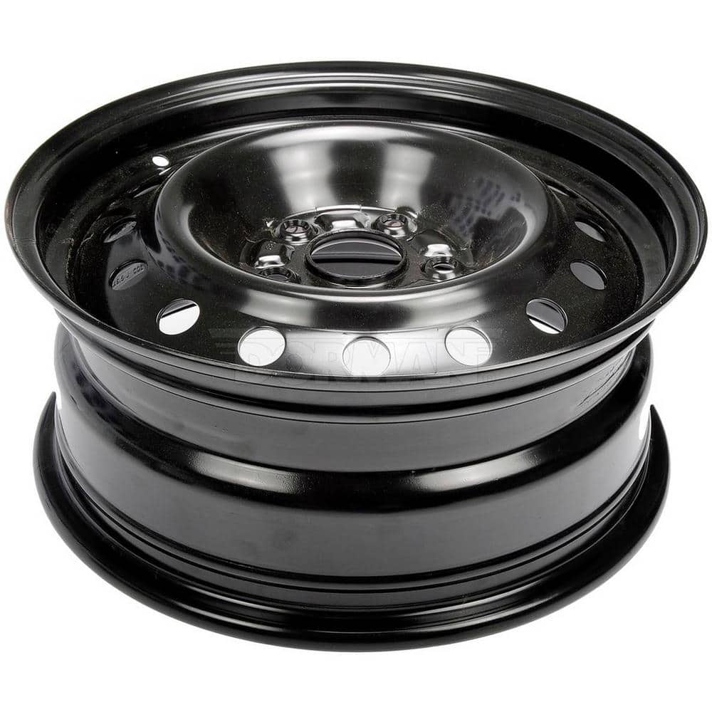 Dorman 939-240 Steel 16  Wheel Rim 16 x 6.5-inch 5-Lug Black  for Specific Toyota Models