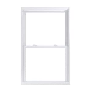 33.75 in. x 53.25 in. 70 Pro Series Low-E Argon Glass Double Hung White Vinyl Replacement Window, Screen Incl