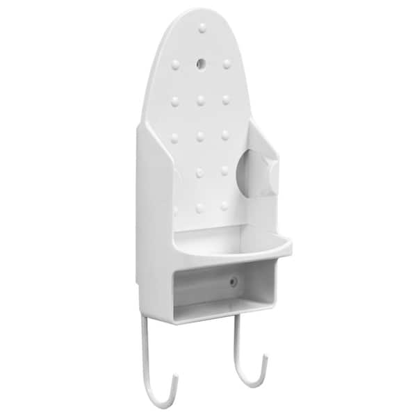 Wall Mount Ironing Board With Built In Accessory Hooks White Hdc52635 - Ironing Board Wall Mount Bracket