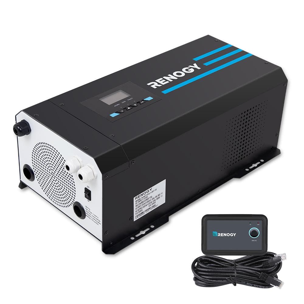 Renogy 3000 Watt 12V DC to 120V AC Pure Sine Wave Inverter Charger w