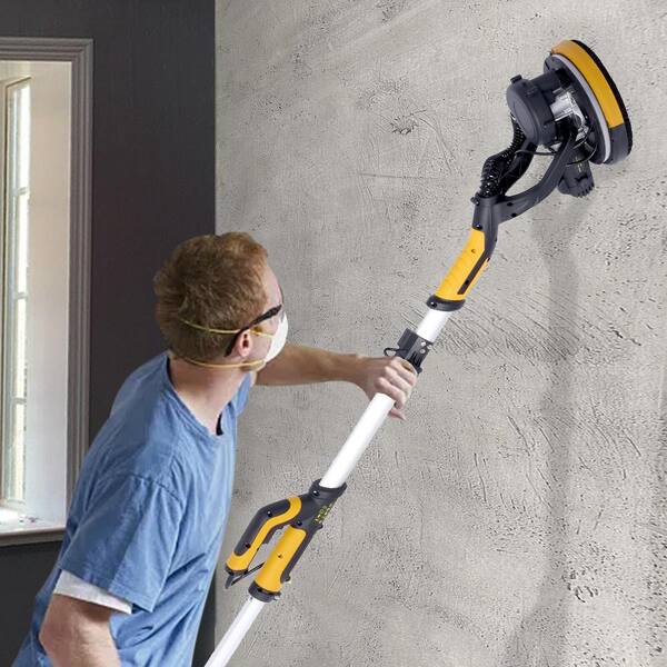 maocao hoom 780W Electric Drywall Sander, with Vacuum Dust Collection 6.5A Motor Dustless, Extendable Handle