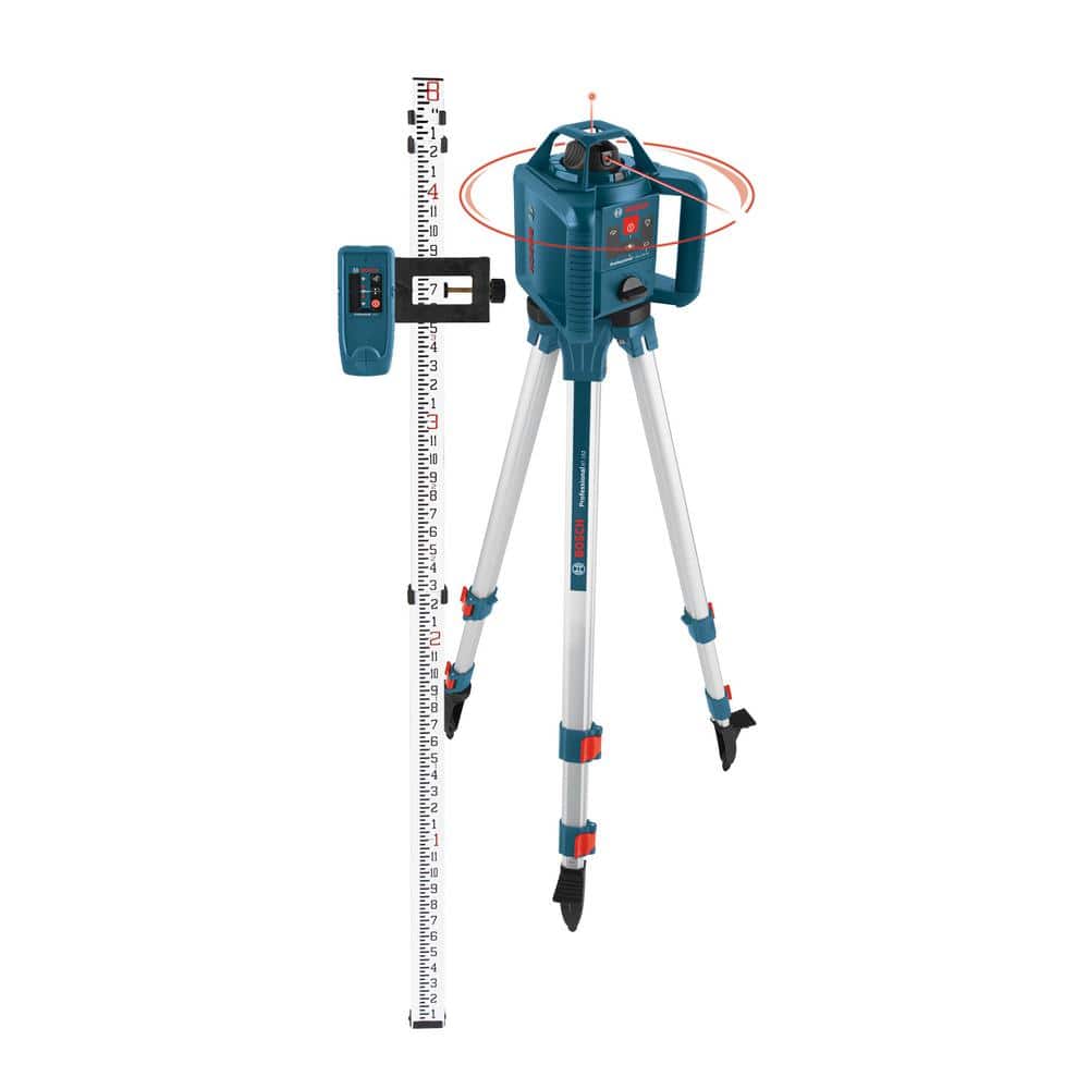 Bosch GRL80020HVK Self Leveling 800ft Rotary Laser Kit for sale online 