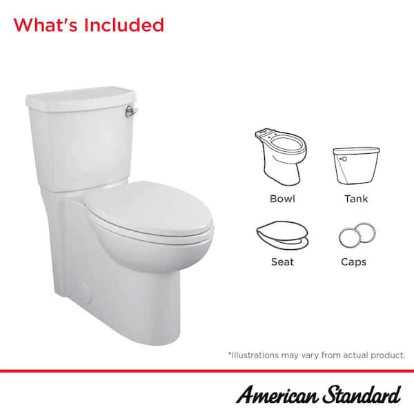 American Standard Cadet 3-Flo Wise 2-Piece 1.28 GPF Single Flush