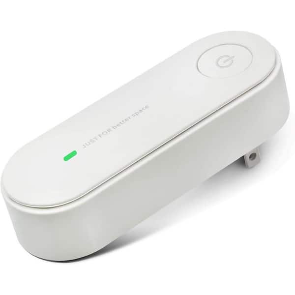 250 sq ft HEPA in White Negative Ion Plug-in Air Purifier; Odors/Smoke; Great for Bedrooms, Study, Small Rooms