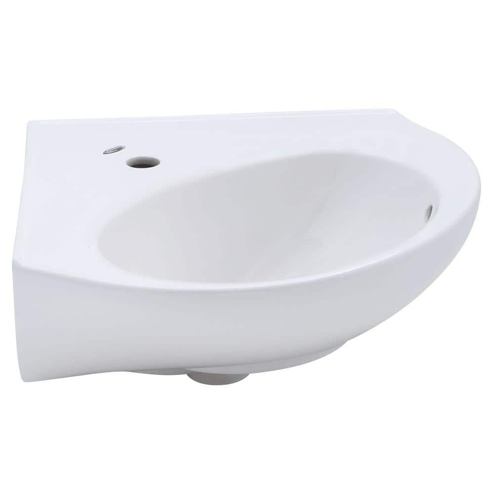 American Standard Cornice 22 In Pedestal Top Sink Basin With Single Hole In White 0611001020 The Home Depot