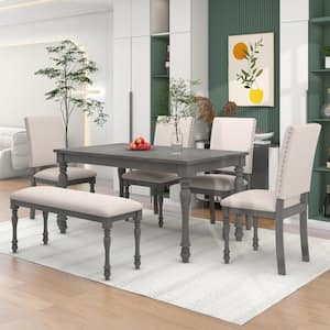 Modern wood dining discount bench