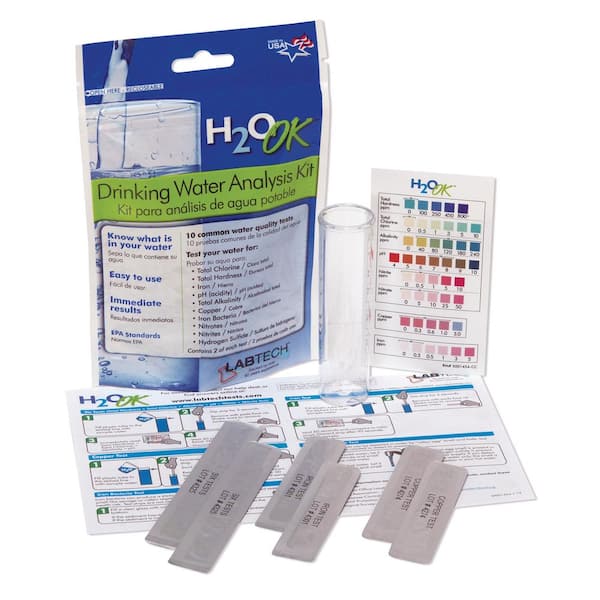LabTech H2O OK Plus Complete Water Analysis Kit NEW 