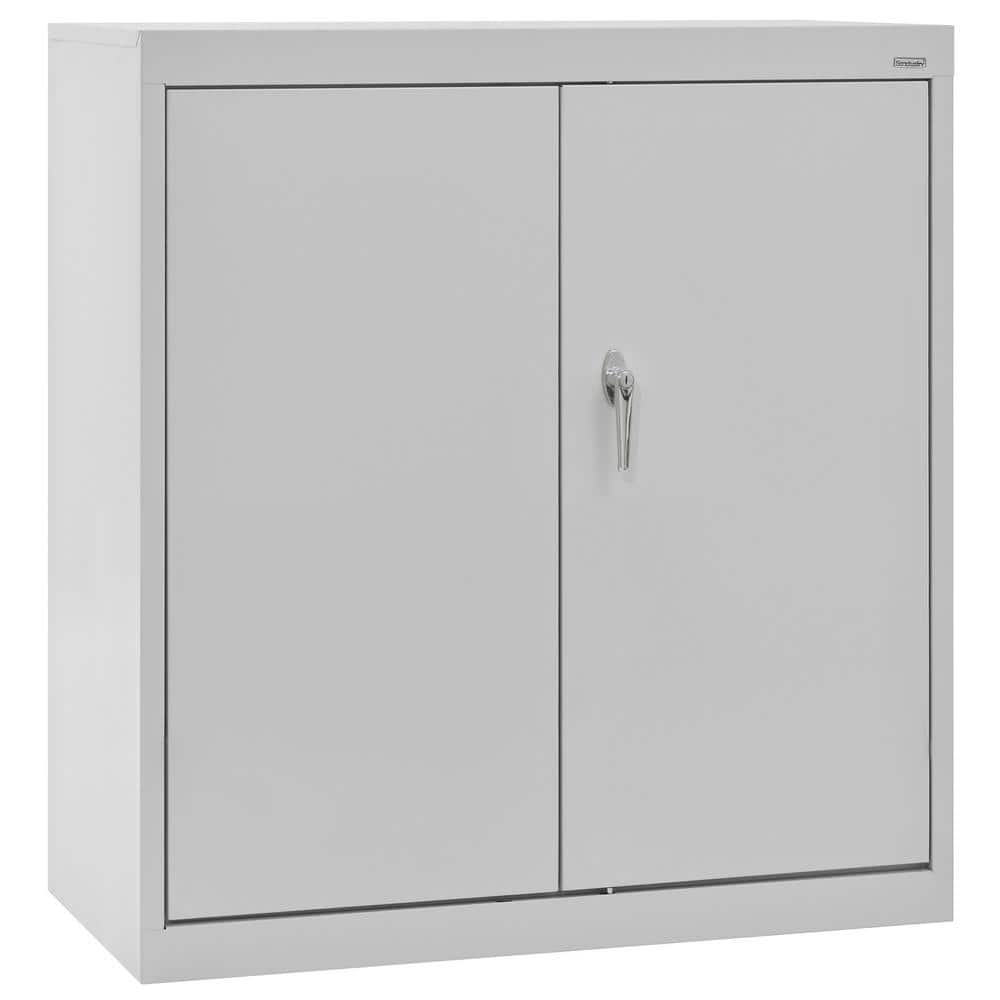 Sandusky Classic Series (36 in. W x 36 in H x 18 in. D) Counter Height Freestanding Cabinet in Dove Gray -  CA21361836-05