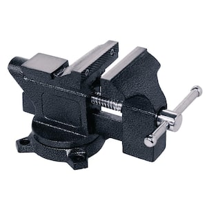 4-1/2 in. Light Duty Bench Vise with Swivel Base