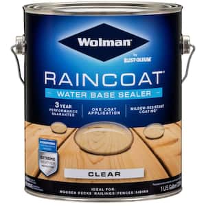 1 gal. Raincoat Clear Water-Based Water Repellent Sealer (4-Pack)