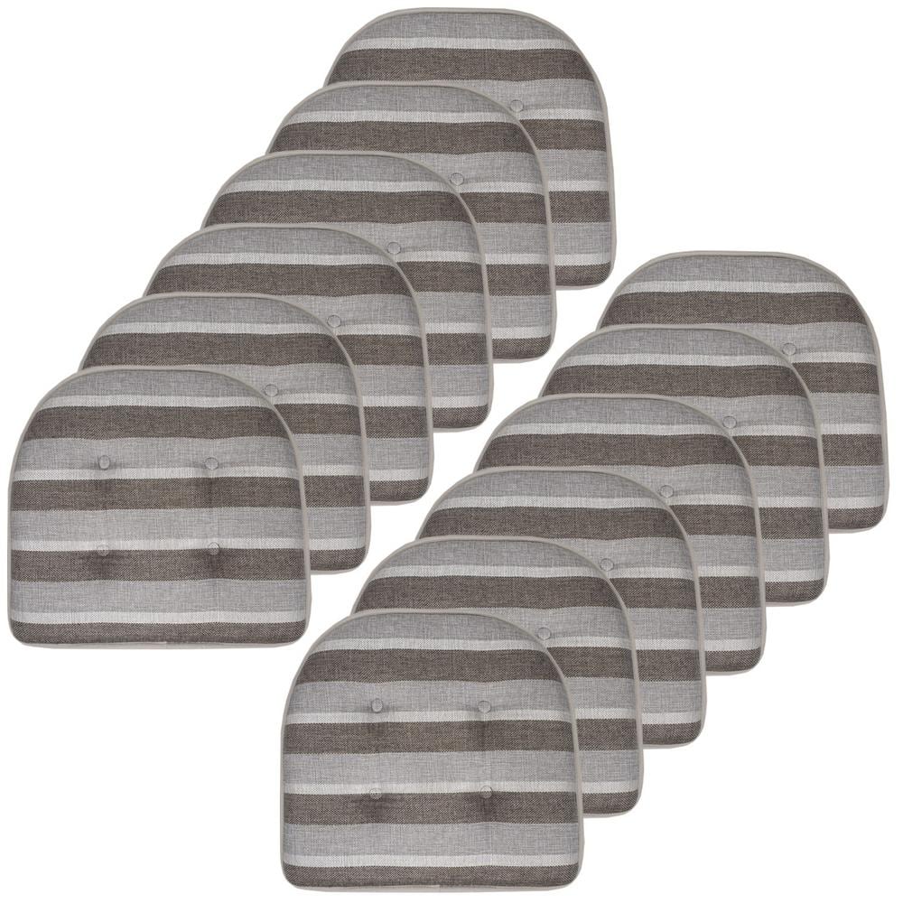 Sweet Home Collection Bradford Stripe U-Shape Memory Foam 17