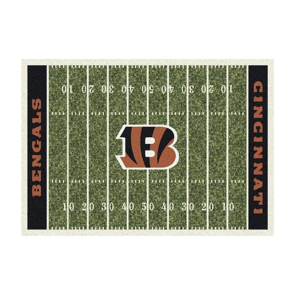 CINCINNATI BENGALS 6X8 HOMEFIELD RUG