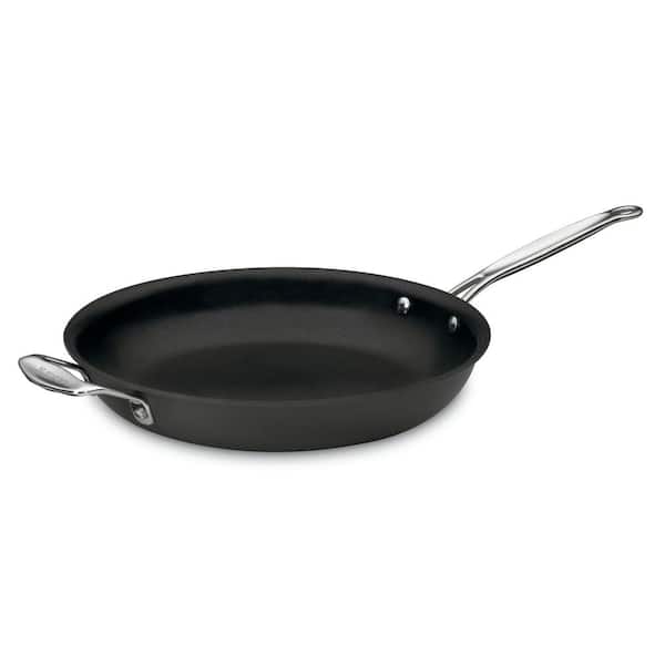 Cuisinart Chef's Classic 15 in. Hard-Anodized Aluminum Nonstick Skillet in  Black 622-30H - The Home Depot