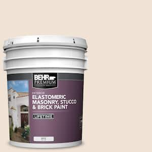 5 gal. #N250-1 Clay Dust Elastomeric Masonry, Stucco and Brick Exterior Paint