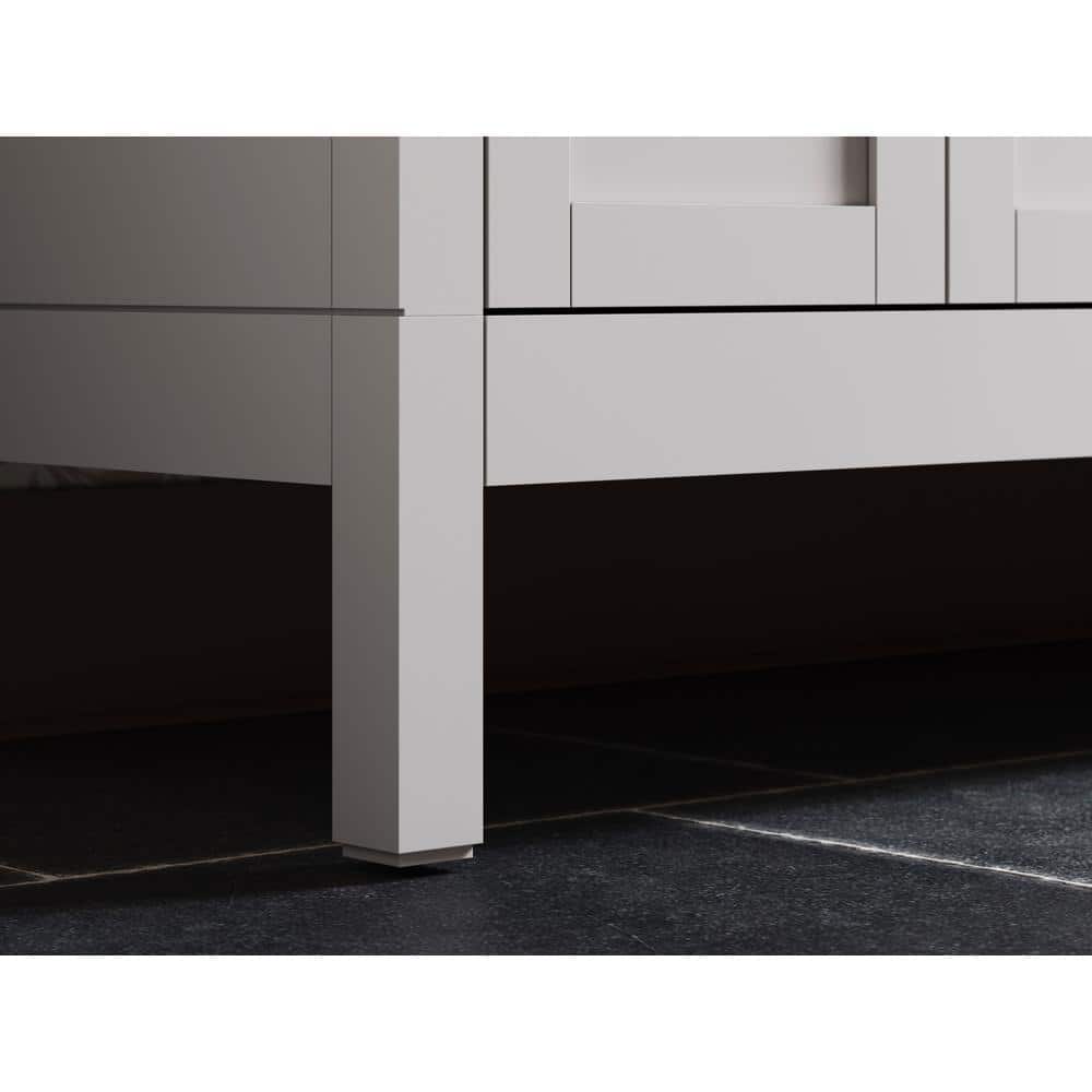 Hadron 24 Inch White Quartz Top Bathroom Vanity Set