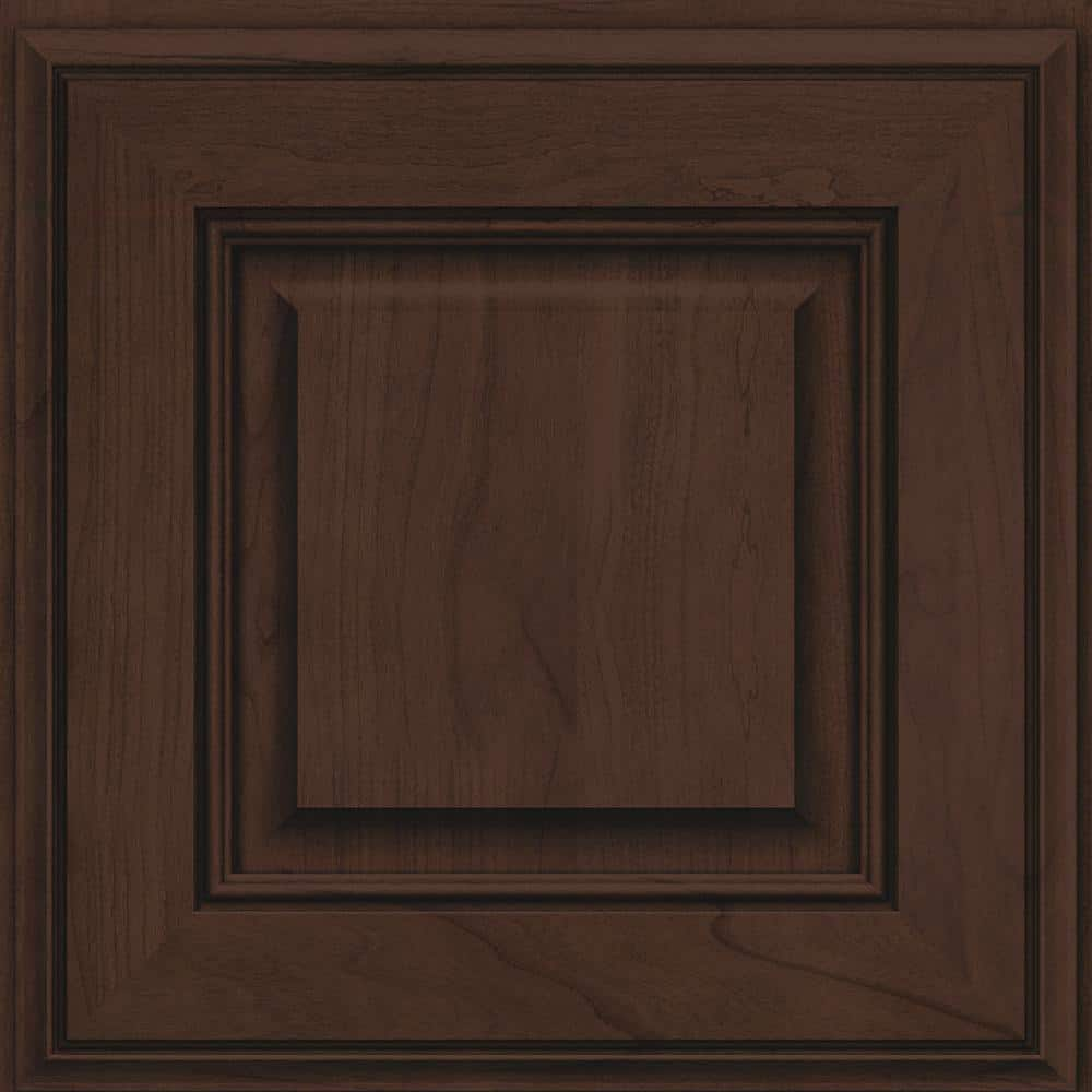 KraftMaid 14 5 8 In X 14 5 8 In Cabinet Door Sample In Molasses RDCDS   Molasses Kraftmaid Kitchen Cabinet Samples Rdcds Aa5c4 H07c 64 1000 