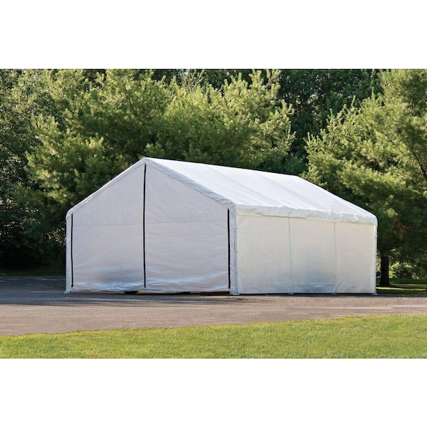 ShelterLogic 18 ft. W x 20 ft. D Enclosure Kit for SuperMax Canopy