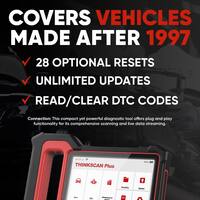 5 in. OBD2 Scanner Car Code Reader Professional Tablet Vehicle Diagnostic Scan Tool THINKSCAN PLUS S2