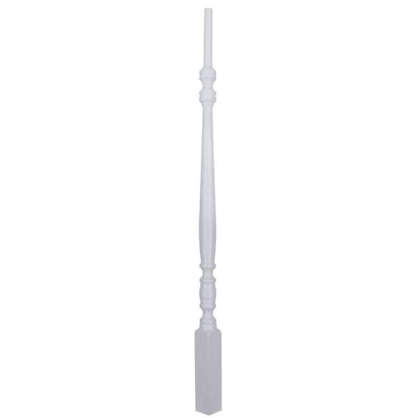 EVERMARK 34 in. x 1-3/4 in. 5300 Primed Wood Pin Top Baluster