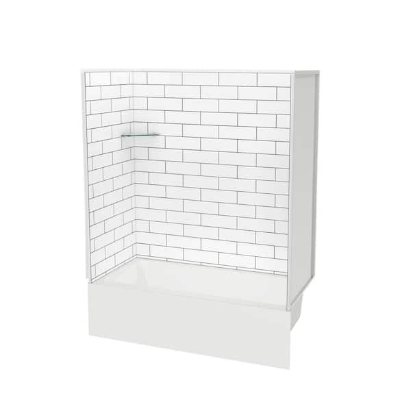 MAAX Bosca 60 in. x 30 in. Acrylic Right Drain Rectangular