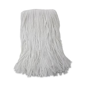 Rayon Fiber Cut-End String Mop Mop Head, Value Standard Head, Size No. 16, White, (12-Carton)