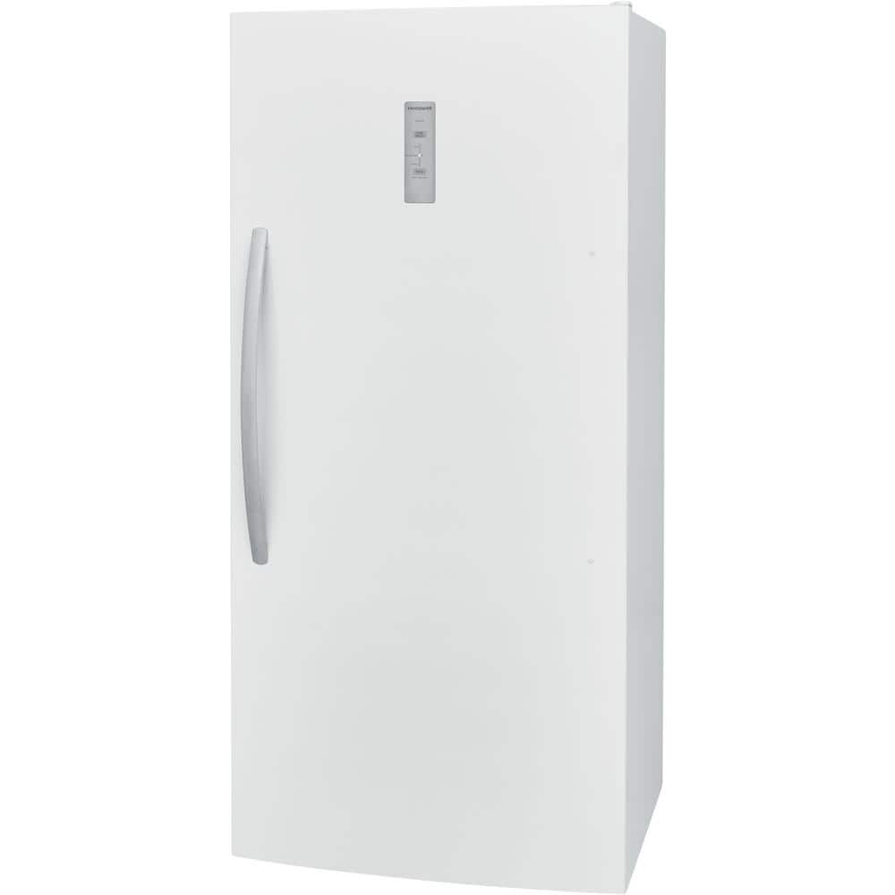 White 20 Cu. Ft. Smart Energy Star Upright Refrigerator