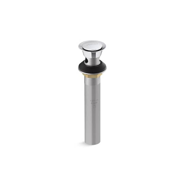 KOHLER Premium Clicker Drain with Overflow in Polished Chrome