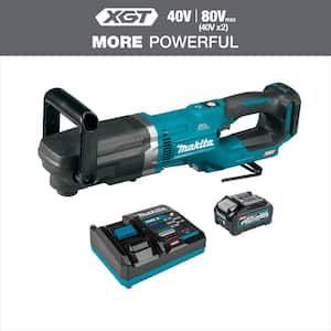 40V max XGT Brushless Cordless 7/16 in. Hex Right Angle Drill Kit (4.0Ah)