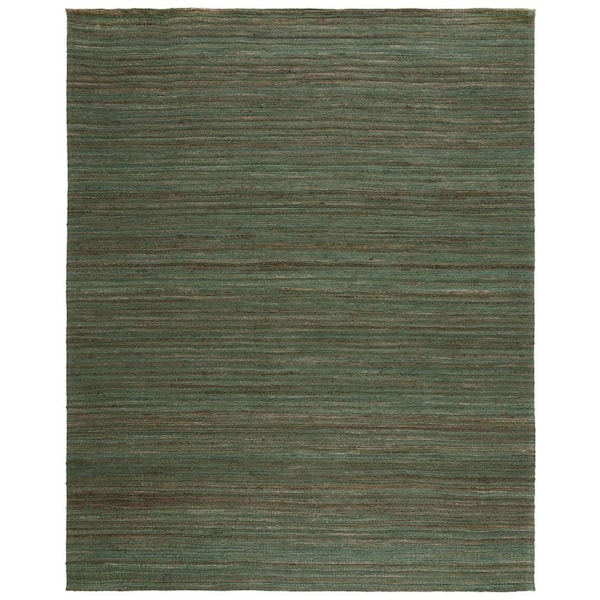 Cape Cod 11 ft. x 15 ft. Sage/Natural Textured Area Rug