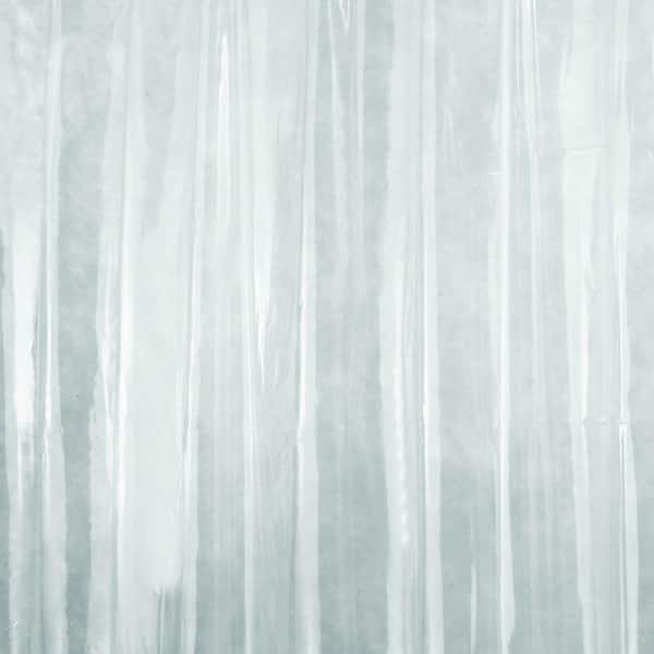 Interdesign X Long Shower Curtain Liner, Long Clear Plastic Shower Curtain Liner