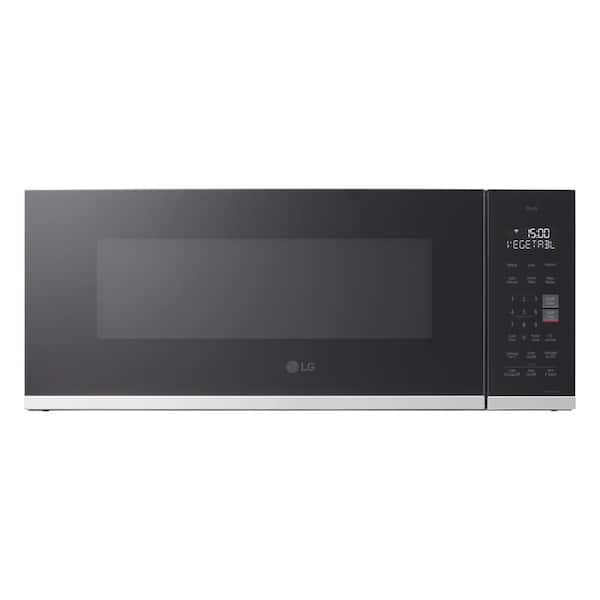 LG 1.3 cu.ft. Low Profile OTR with ThinQ, 400 CFM, Sensor Cook, and EasyClean, PrintProof Stainless Steel