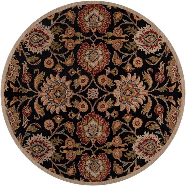 Artistic Weavers Amanda Black 8 ft. x 8 ft. Area Rug