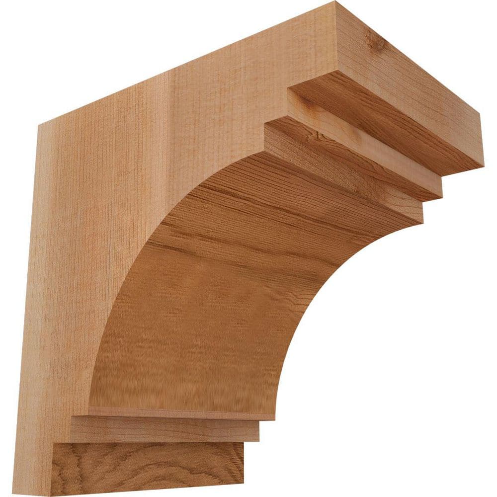 5-1/2 in. x 8 in. x 8 in. Western Red Cedar Pescadero Smooth Corbel price history on PriceWatchPro