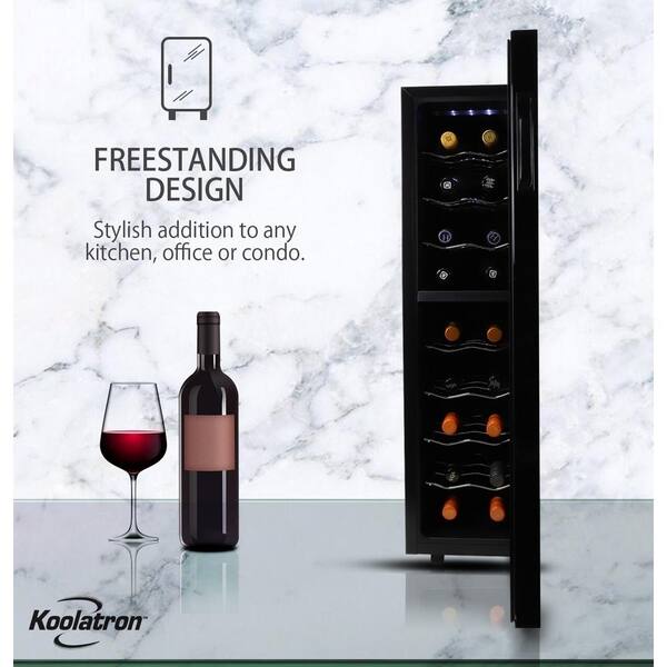 Reviews For Koolatron 18 Bottle Dual Zone Wine Cellar Wc18 The Home Depot Reviews For Koolatron 18 Bottle Dual Zone Wine Cellar Wc18 The Home Depot