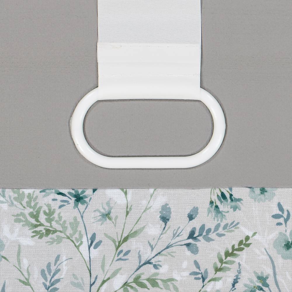 Marine Botanical Blackout Cordless Roman Shade 64x35