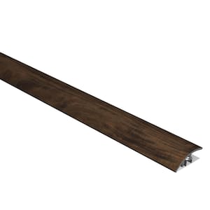 Vinyl Pro Classic Walnut Creek 1/2 in. Thick x 1-3/8 in. Wide x 72-5/6 in. Length Vinyl Reducer