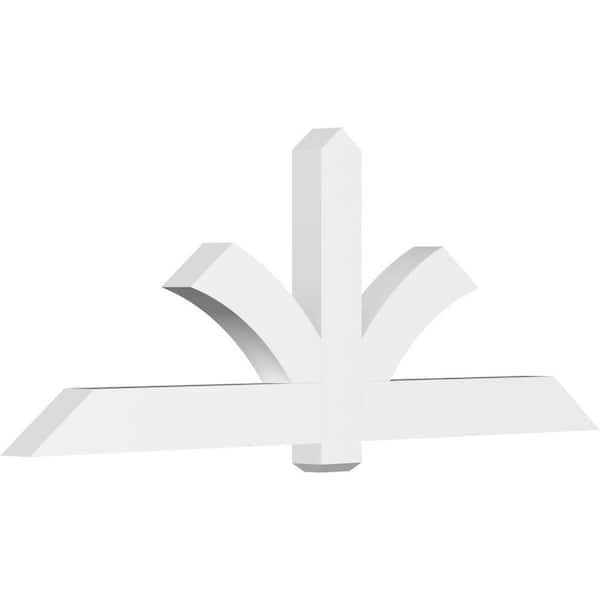 Ekena Millwork Redmond 84 in. W x 31.5 in. H x 4 in. D Signature Polyurethane Bracket