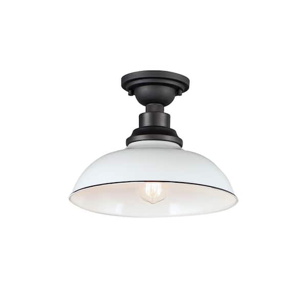 Maxim Lighting Granville 12 in. 1-Light Flush Mount