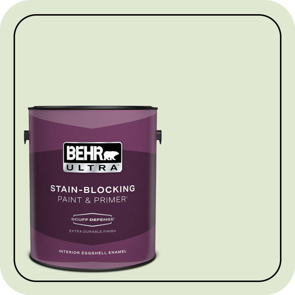 1 gal. #M370-2 Cabbage Leaf Extra Durable Eggshell Enamel Interior Paint & Primer price history on PriceWatchPro