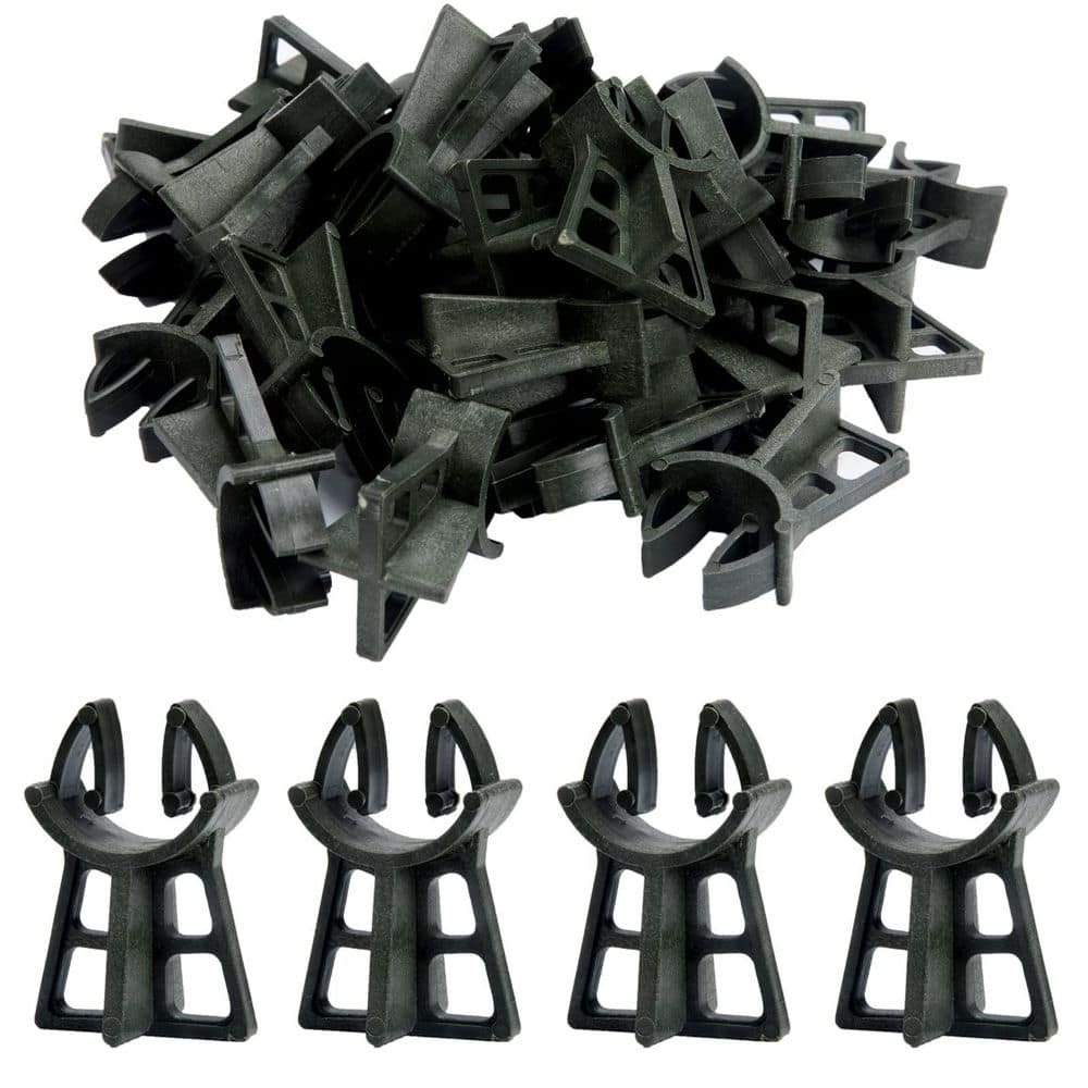 Heavy Duty Plastic Rebar Chair Support for Concrete Stand, Fits Bar Sizes 3-5, Black (100-Pack) price history on PriceWatchPro