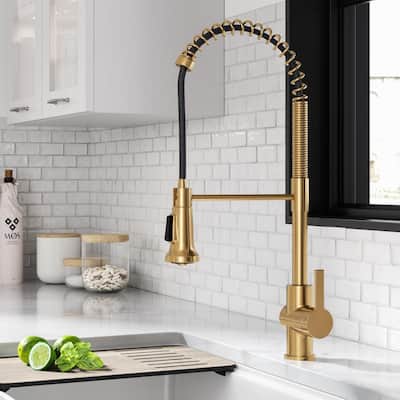 Brass Kitchen Faucets Kitchen The Home Depot