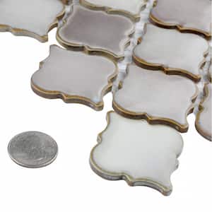 Hudson Tangier Dove Grey 12 in. x 12 in. Porcelain Mosaic Tile (10.96 sq. ft. / Case)